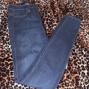 Dark Wash, High-Rise, Skinny Jeans Fashion Nova